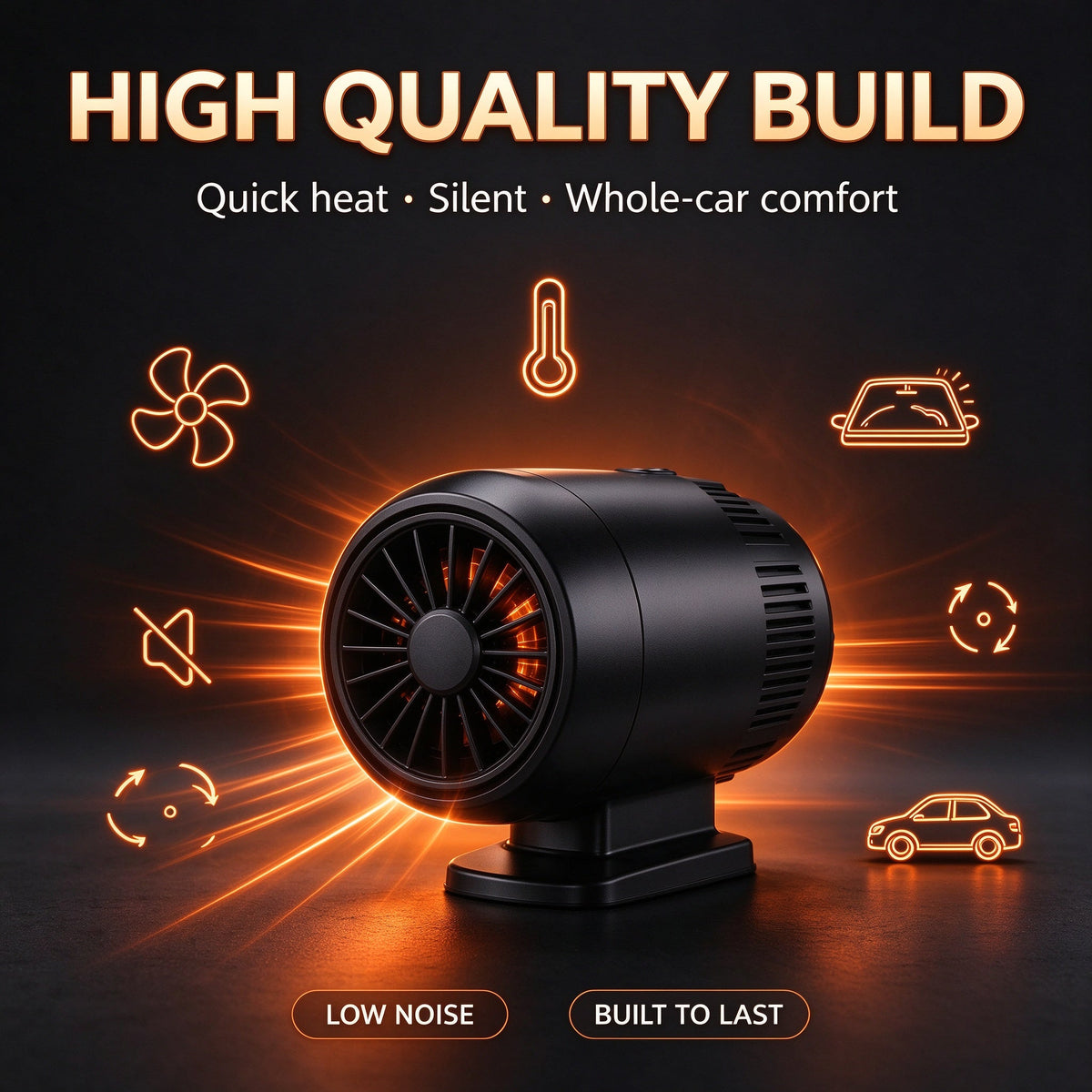 🔥Limited Time Promotion 50% OFF🔥2-in-1 Portable Car Heater and Windshield Defroster