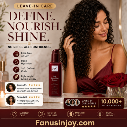🌸 50% OFF NOW! 🌸Nourishing Leave-In Conditioner for Frizzy Hair – Get Sleek, Styled Hair Effortlessly, No Fuss, No Flyaways ✨