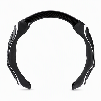 📢📢50% OFF !! ⏰Universal Carbon Fibre Steering Wheel Cover – Refresh Your Daily Drive ✨