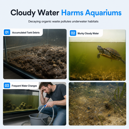 📢50% OFF!!!🐢 Turtle Tank Poop Collector & Aquarium Waste Cleaner – Keep Tanks Tidier with Less Mess 💧