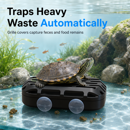📢50% OFF!!!🐢 Turtle Tank Poop Collector & Aquarium Waste Cleaner – Keep Tanks Tidier with Less Mess 💧
