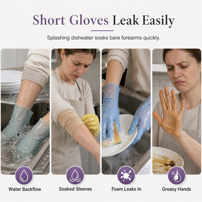 🧤🧼✨ Disposable Long Chemical Safety Gloves – Durable & Protective 🛡️✨