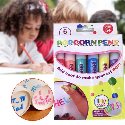 📢📢Buy 1 Get 1 Free !! ⏰Magic Pen – Draw 3D with one stroke!🎄 DIY Bubble Popcorn Drawing Pens