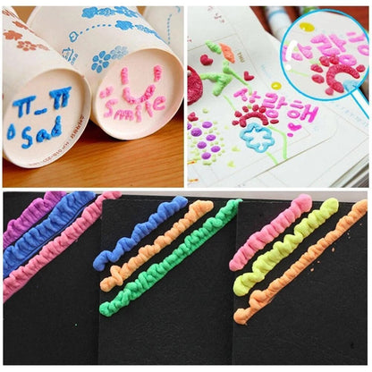 📢📢Buy 1 Get 1 Free !! ⏰Magic Pen – Draw 3D with one stroke!🎄 DIY Bubble Popcorn Drawing Pens