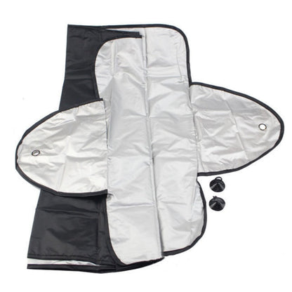 ⛄️All Seasons Sunshade Ice Cover – Protect Your Windscreen from Sun, Frost & Snow, Easy to Fit & Store 🚗✨