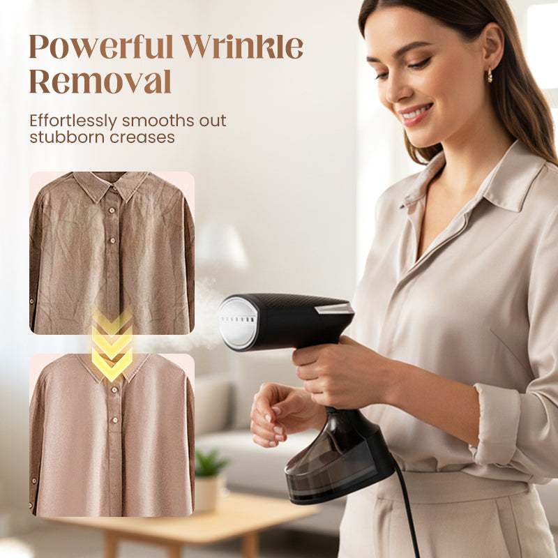 👔 LIMITED-TIME 55% OFF! ✨ High-Power Handheld Garment Steamer – Fast Heat, Dual Modes, Fabric-Safe 💨