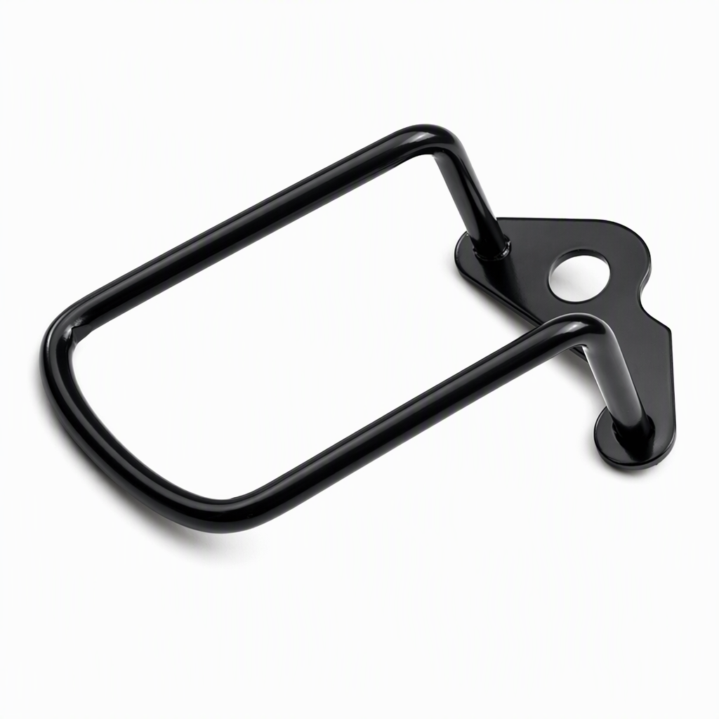 🚲50% OFF NOW!💯Rear Derailleur Guard – Solid Steel Bicycle Derailleur Shield, Impact Resistant Anti-Rust Protector, Quick Install Universal Fit for Mountain Bikes