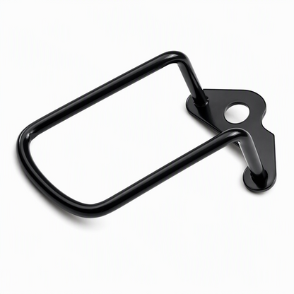 🚲50% OFF NOW!💯Rear Derailleur Guard – Solid Steel Bicycle Derailleur Shield, Impact Resistant Anti-Rust Protector, Quick Install Universal Fit for Mountain Bikes