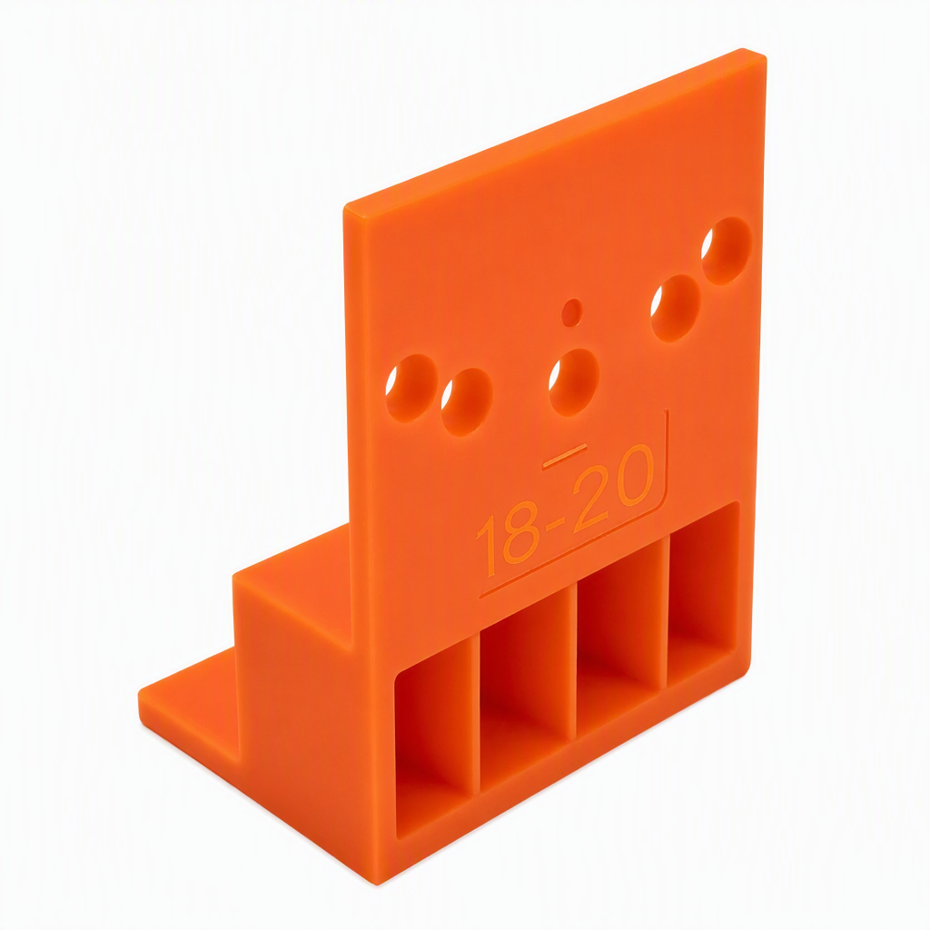 ⏳Time-Limited Special⏰Wardrobe Cabinet Side Filler Panel Installation Locator and Stepped Positioning Plate for Precise Hole Alignment