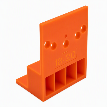 ⏳Time-Limited Special⏰Wardrobe Cabinet Side Filler Panel Installation Locator and Stepped Positioning Plate for Precise Hole Alignment