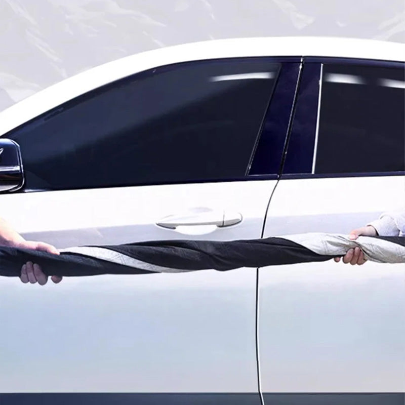 ⛄️All Seasons Sunshade Ice Cover – Protect Your Windscreen from Sun, Frost & Snow, Easy to Fit & Store 🚗✨