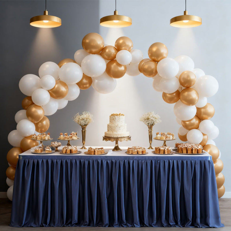 ⏳🔥LIMITED-TIME 50% OFF! ⏰Pleated Table Skirt for Events🌹