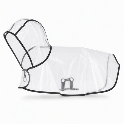 🌧️ LIMITED-TIME 50% OFF! 🐾 Transparent Waterproof Dog Raincoat – Clear Hood, Adjustable Fit, Multi-size 🐶